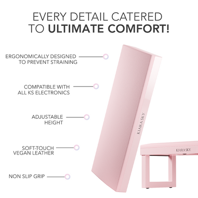 Kiara Sky Professional Nail Arm Rest - Universal Nail Supplies