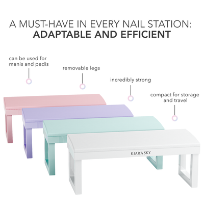 Kiara Sky Professional Nail Arm Rest - Universal Nail Supplies