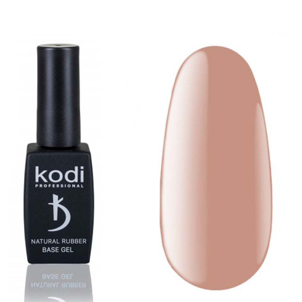 Kodi Natural Rubber Base 12 ml (DARK BEIGE) - Universal Nail Supplies