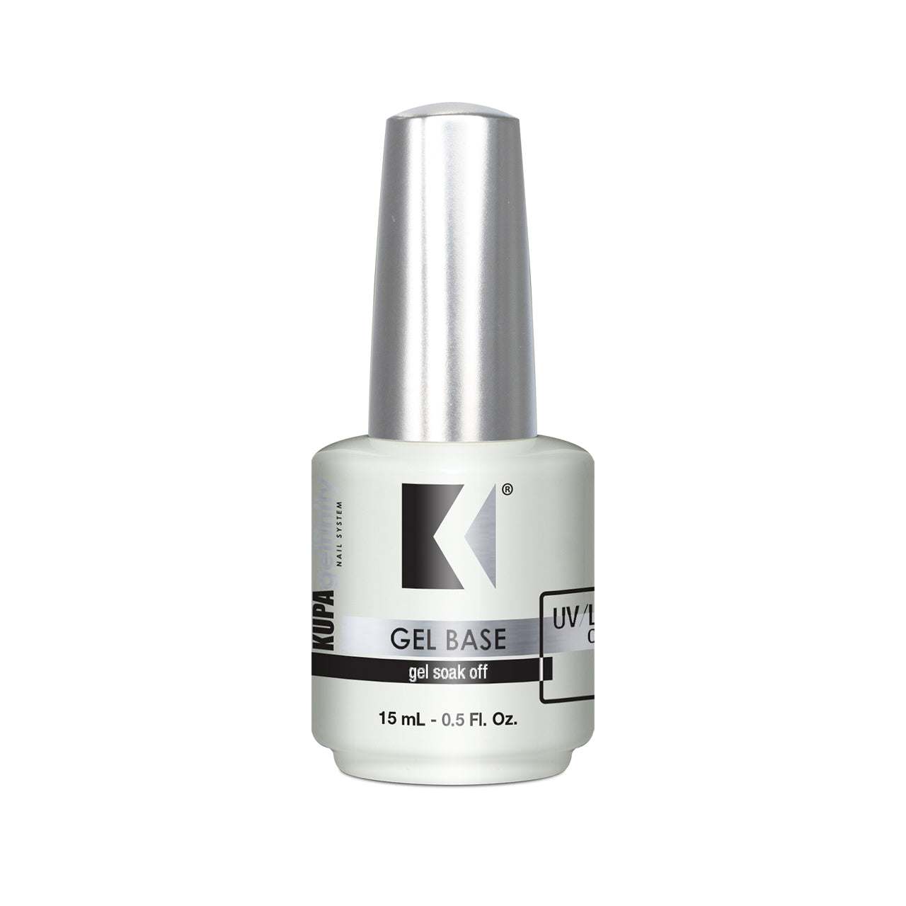 KUPA Gelfinity - Soak Off Gel - Base & Glossy Top & Matte Top Coat (No-Wipe) 0.5 Fl Oz - Universal Nail Supplies