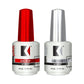 KUPA GelFinity Soak Off Gel Base & Top Coat Glossy Finish (No-Wipe) 0.5 Fl Oz - Universal Nail Supplies