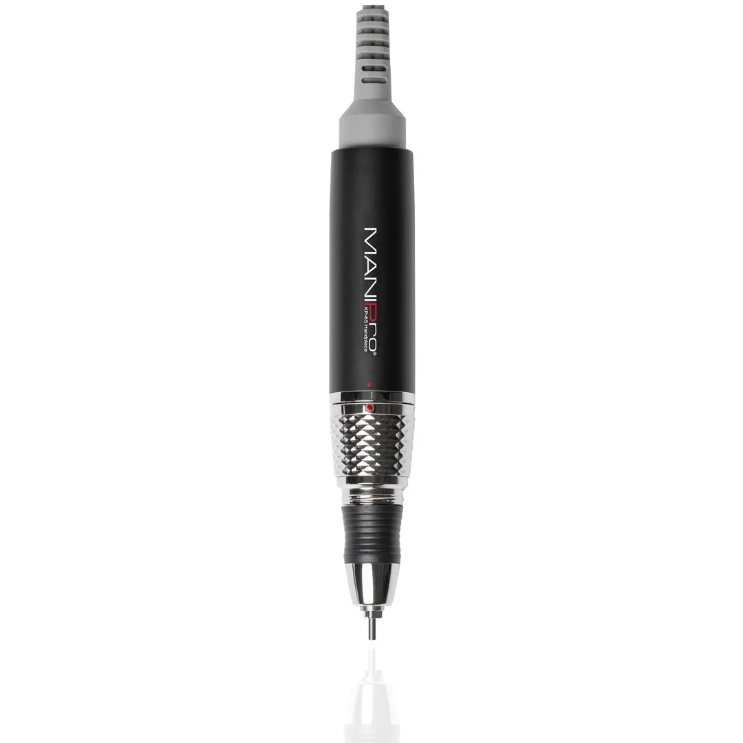 Kupa Portable Mani-Pro Passport Drill handpiece in 24k rose gold for nail drills, compact and stylish design.