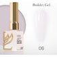 LAVIS Builder Gel in pastel mellow B06, 15ml bottle, creamy gel polish with smooth consistency, for professional nail enhancements