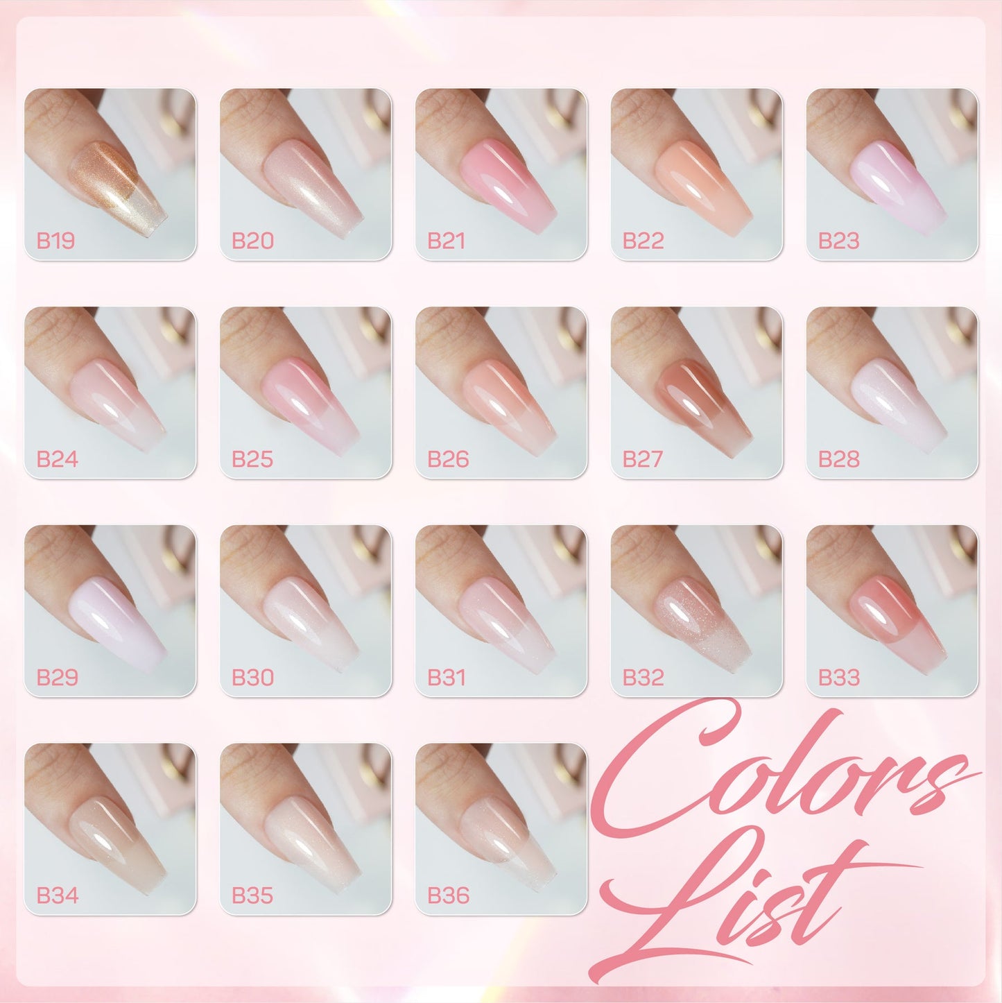 LAVIS Builder Gel In The Bottle - B21 Be My Valentine - Gel Polish 15ml - Universal Nail Supplies