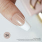 LAVIS Builder Gel B34 Spanish Gold in 15ml bottle, showcasing the gel polish with a smooth, glossy finish and gold-toned color.