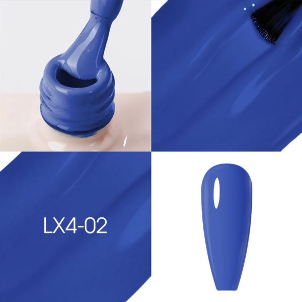 LAVIS LX4 - 02 - Gel Polish 0.5 oz - Urban Lightning Collection - Universal Nail Supplies