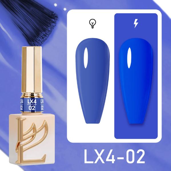 LAVIS LX4 - 02 - Gel Polish 0.5 oz - Urban Lightning Collection - Universal Nail Supplies