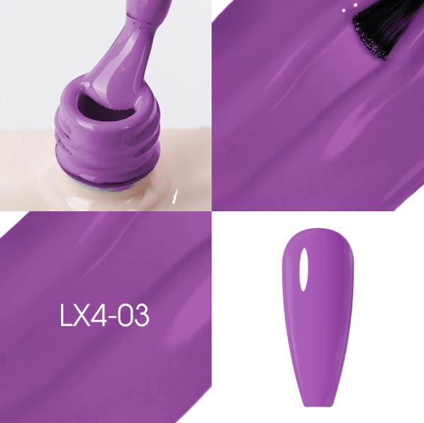 LAVIS LX4 - 03 - Gel Polish 0.5 oz - Urban Lightning Collection - Universal Nail Supplies