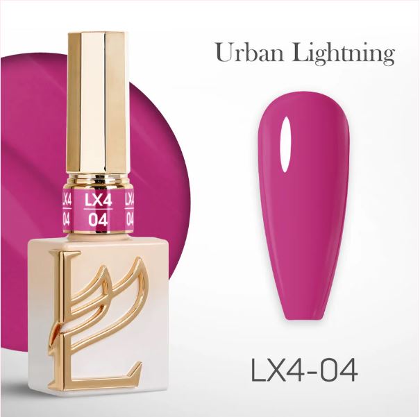 LAVIS LX4 - 04 - Gel Polish 0.5 oz - Urban Lightning Collection - Universal Nail Supplies
