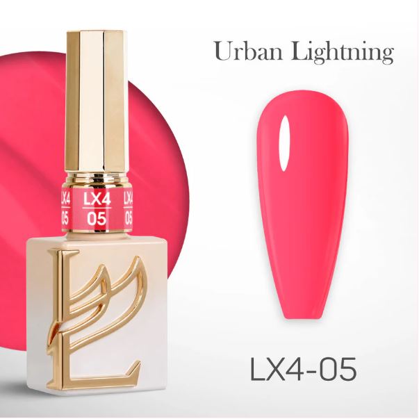 LAVIS LX4 - 05 - Gel Polish 0.5 oz - Urban Lightning Collection - Universal Nail Supplies