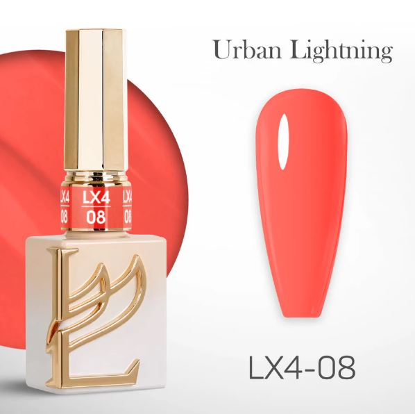 LAVIS LX4 - 08 - Gel Polish 0.5 oz - Urban Lightning Collection - Universal Nail Supplies