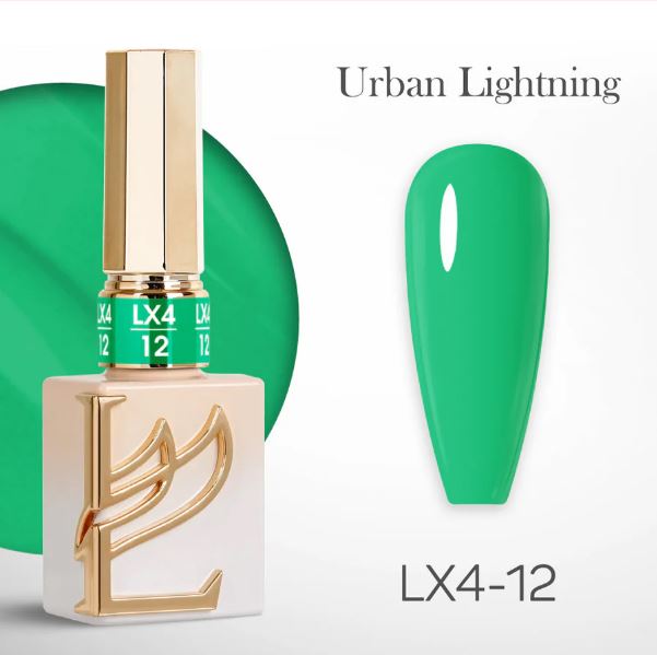 LAVIS LX4 - 12 - Gel Polish 0.5 oz - Urban Lightning Collection - Universal Nail Supplies