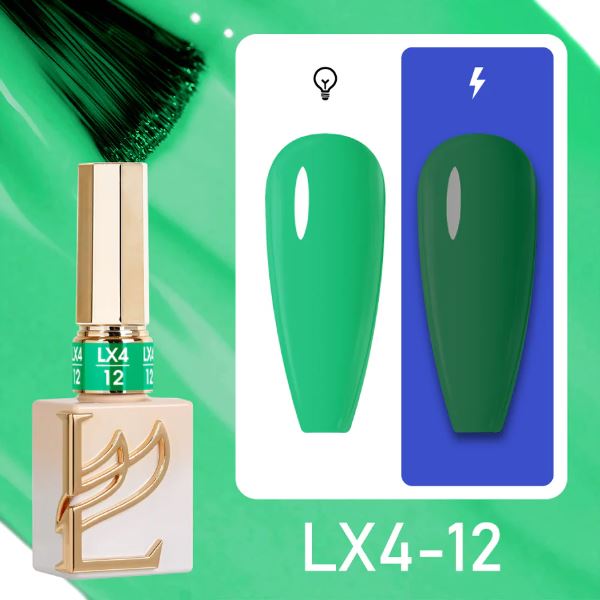 LAVIS LX4 - 12 - Gel Polish 0.5 oz - Urban Lightning Collection - Universal Nail Supplies