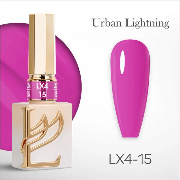 LAVIS LX4 - 15 - Gel Polish 0.5 oz - Urban Lightning Collection - Universal Nail Supplies