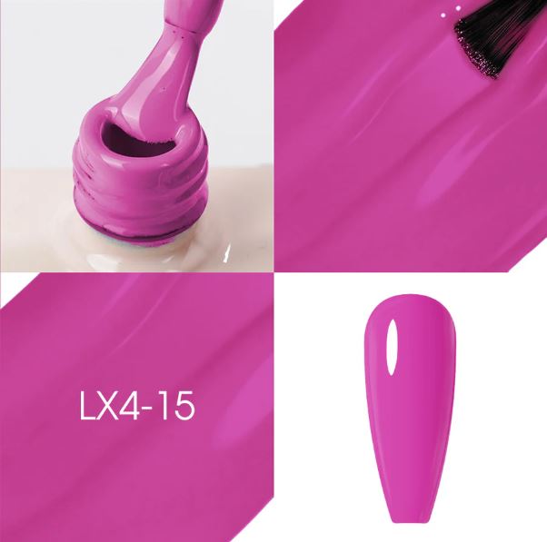 LAVIS LX4 - 15 - Gel Polish 0.5 oz - Urban Lightning Collection - Universal Nail Supplies