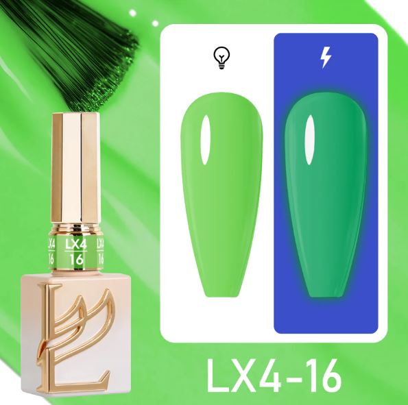 LAVIS LX4 - 16 - Gel Polish 0.5 oz - Urban Lightning Collection - Universal Nail Supplies