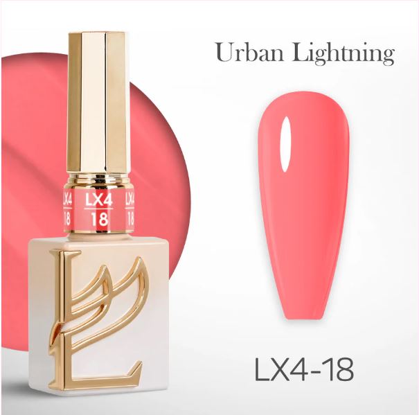 LAVIS LX4 - 18 - Gel Polish 0.5 oz - Urban Lightning Collection - Universal Nail Supplies