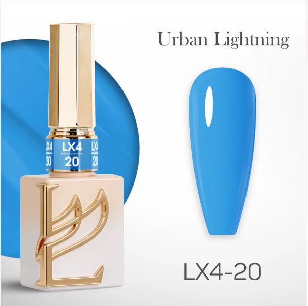 LAVIS LX4 - 20 - Gel Polish 0.5 oz - Urban Lightning Collection - Universal Nail Supplies