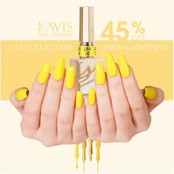 LAVIS LX4 - 20 - Gel Polish 0.5 oz - Urban Lightning Collection - Universal Nail Supplies