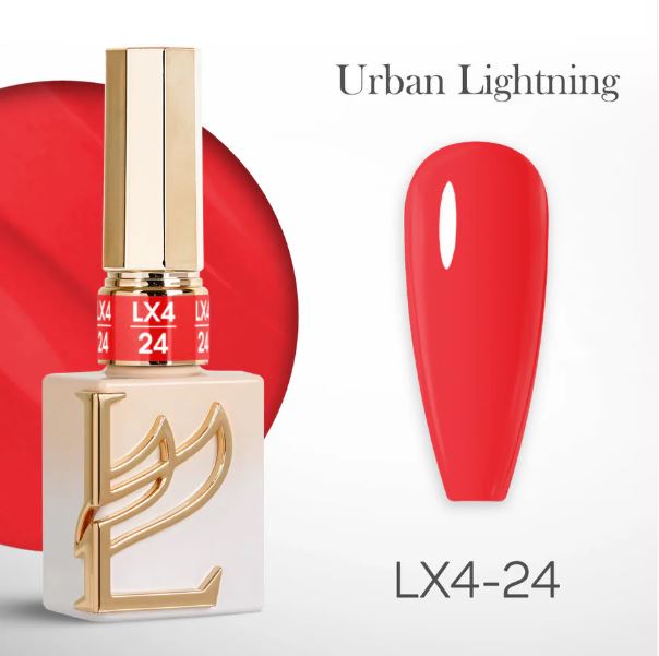 LAVIS LX4 - 24 - Gel Polish 0.5 oz - Urban Lightning Collection - Universal Nail Supplies