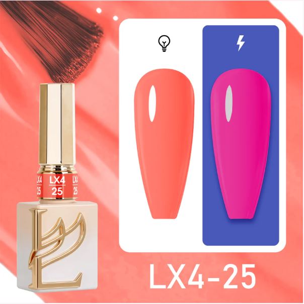 LAVIS LX4 - 25 - Gel Polish 0.5 oz - Urban Lightning Collection - Universal Nail Supplies