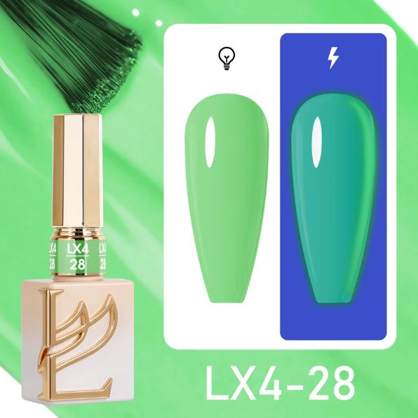 LAVIS LX4 - 28 - Gel Polish 0.5 oz - Urban Lightning Collection - Universal Nail Supplies