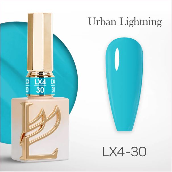 LAVIS LX4 - 30 - Gel Polish 0.5 oz - Urban Lightning Collection - Universal Nail Supplies