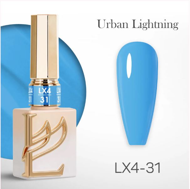 LAVIS LX4 - 31 - Gel Polish 0.5 oz - Urban Lightning Collection - Universal Nail Supplies