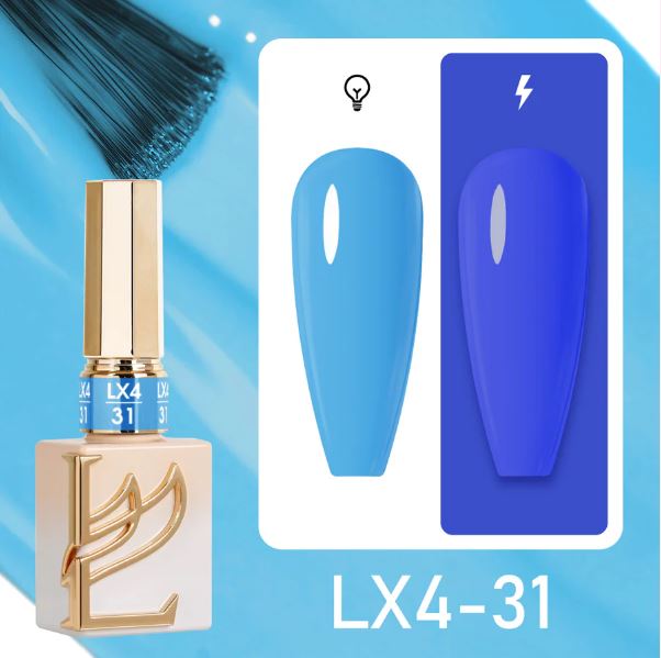 LAVIS LX4 - 31 - Gel Polish 0.5 oz - Urban Lightning Collection - Universal Nail Supplies