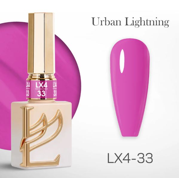 LAVIS LX4 - 33 - Gel Polish 0.5 oz - Urban Lightning Collection - Universal Nail Supplies