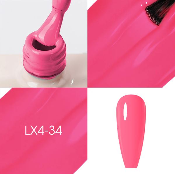 LAVIS LX4 - 34 - Gel Polish 0.5 oz - Urban Lightning Collection - Universal Nail Supplies