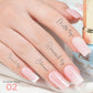 LDS Rubber Base Gel Polish 15ml by LAVIS Nail System, showing the RB-02 bottle with a clear label and sleek packaging.
