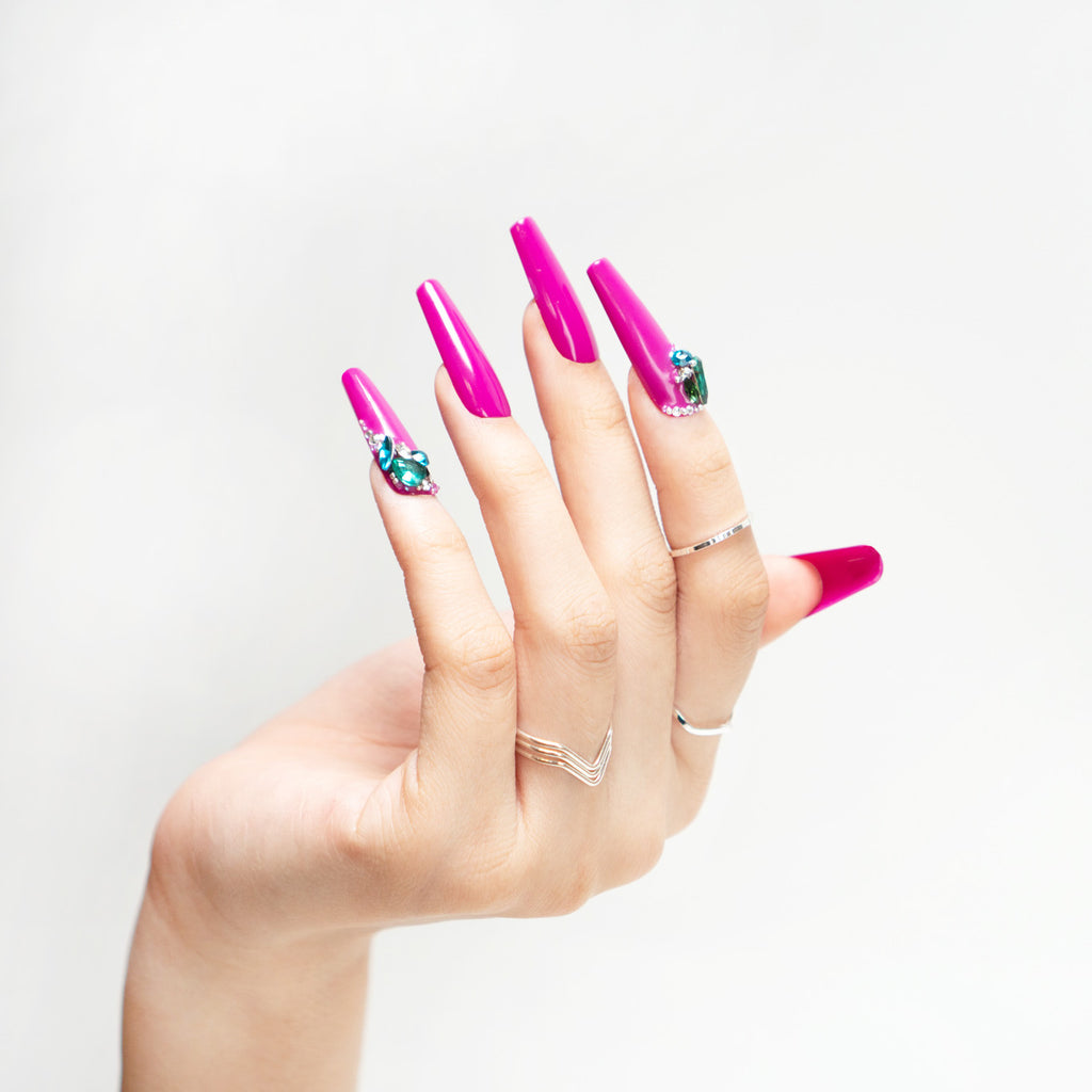 LeChat Perfect Match Gel + Matching Lacquer Fuchsia Freeze #279 (Clearance) - Universal Nail Supplies
