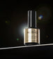 Luxio Diamond Shine-On Top Coat gel polish with no wipe, glossy finish, TPO-free, applied smoothly on nails.