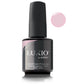 Luxio Naked Soak Off Base Gel in 15ml bottle, TPO free, with clear, nude-colored gel polish for nail application.