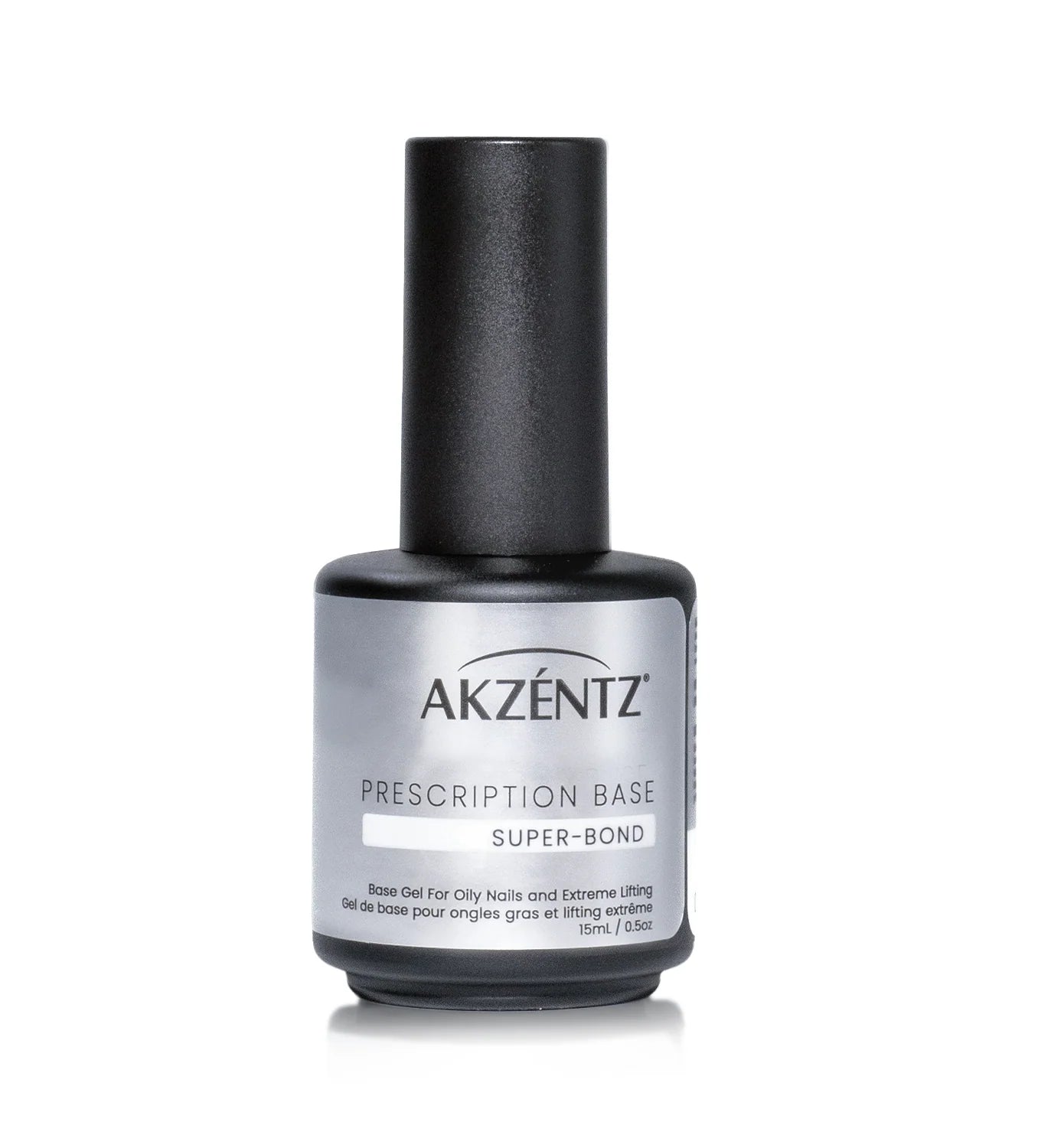 Luxio Prescription Soak Off Base Super-Bond gel coat, designed for Luxio gel polish application, shown in a clear, smooth gel form.