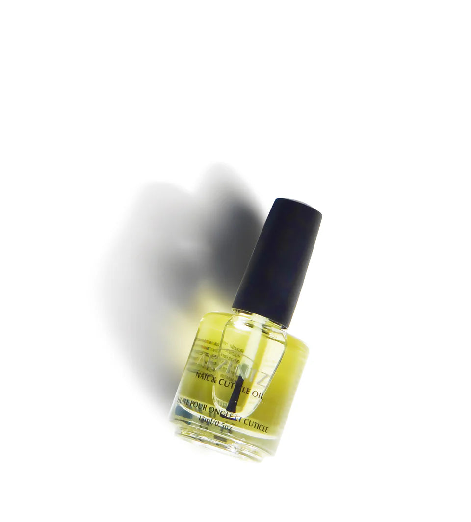Luxio Soak Nail and Cuticle Oil in 0.5oz bottle, featuring sleek packaging with the Luxio Gel Polish branding and applicator brush.