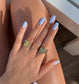 Luxio Luxio Soak-Off Gel Polish in Azzurro, 15ml, vibrant blue gel nail polish for professional manicures and at-home use