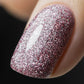 Luxio Luxio Soak-Off Gel Polish Chance Glitter 15ml bottle with a glittery pink label and a clear cap, displayed on a white background.