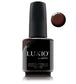Luxio Soak-Off Gel Polish in Cocoa color, 15ml bottle, smooth gel texture, suitable for professional gel nail applications.