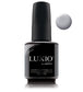 Luxio soak-off gel polish in 15ml bottle, showcasing the Luxio brand and clear gel formula for nail enhancement and color.