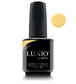 Luxio Contempo soak-off gel polish in 15ml bottle, with sleek packaging and vibrant color visible in the image.