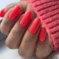 Luxio Soak-Off Gel Polish in Cosmo 15ml bottle, vibrant gel nail color with smooth, glossy finish from the Luxio brand