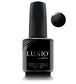 Luxio Soak-Off Gel Polish Cryptic with Sparkle finish in a 15ml bottle, shown with a close-up of the gel color and sparkling effect.