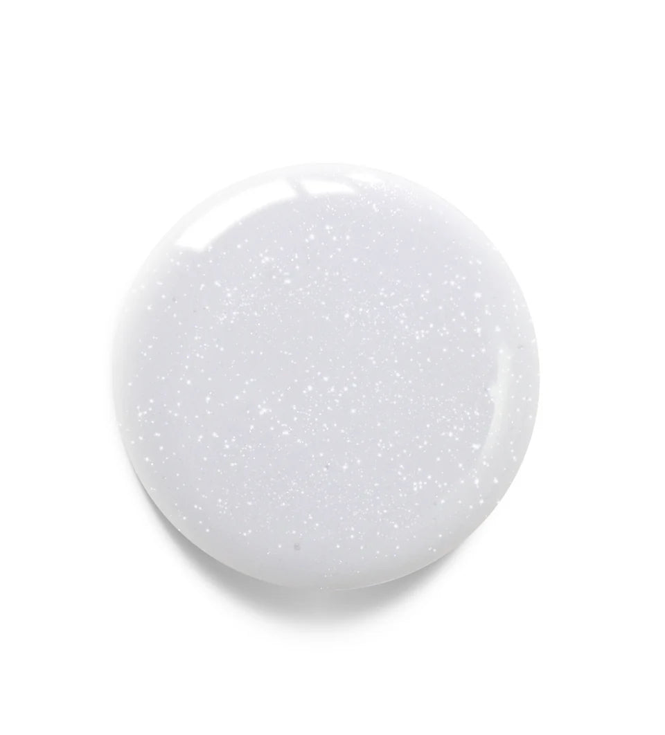 Luxio Soak-Off Gel Polish Crystal Sparkle 15ml bottle showcasing the shimmering gel with a clear, sparkling finish.