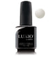Luxio Dreamy soak-off gel polish in a 15ml bottle, white color with smooth, glossy finish, ideal for professional gel manicures