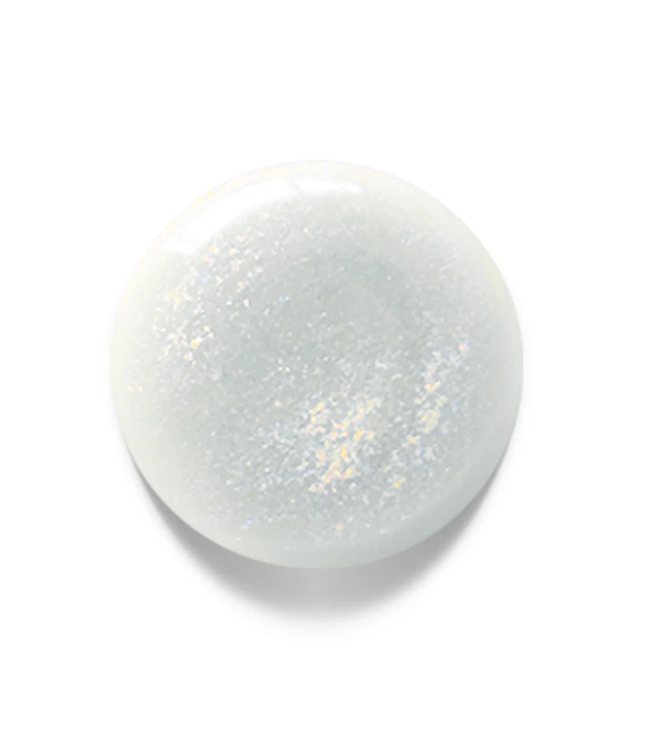 Luxio Soak-Off Gel Polish Effects in Gold Shadow, 15ml, showcasing shimmering gold and dark shadow nail polish color.