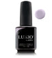 Luxio Soak-Off Gel Polish in Elle 15ml, with a smooth, glossy finish and vibrant color, displayed in a clear bottle with branding.