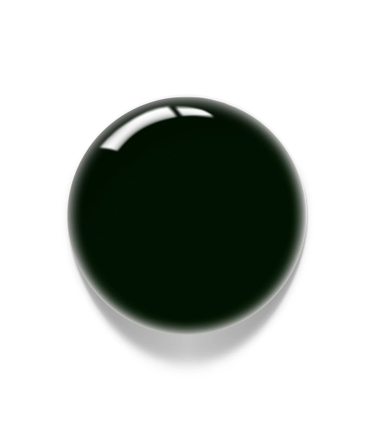Luxio Envy soak-off gel polish in 15ml bottle, showcasing dark green shade with subtle shimmer, TPO-free Luxio gel nail polish.