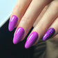 Luxio Soak-Off Gel Polish Extreme Bright 15ml bottle showing vibrant turquoise gel in a clear container.